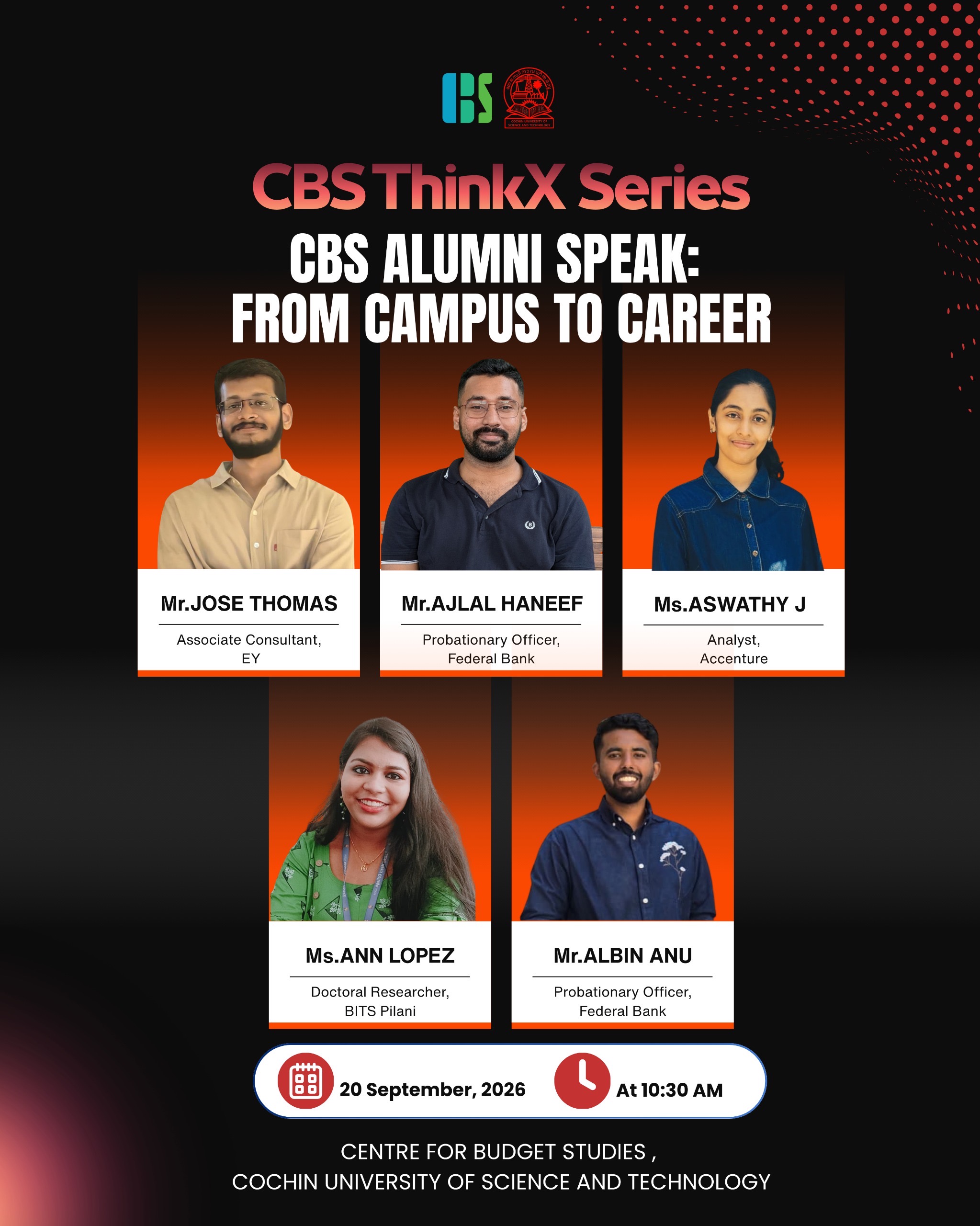 CBS ThinkX Series: CBS Alumni Speak: From Campus to Career
