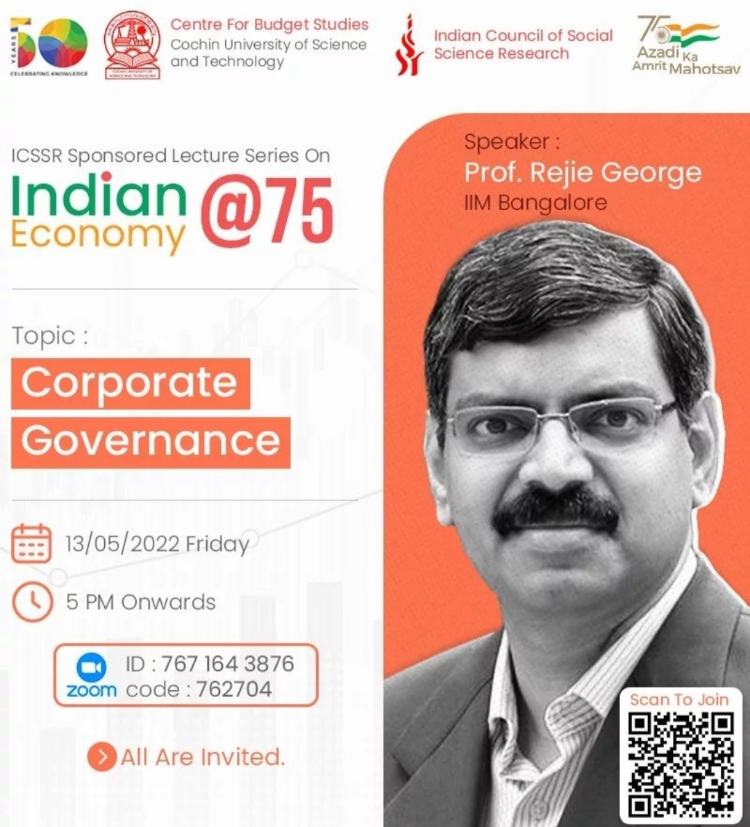 ICSSR Lecture Series : Corporate Governance