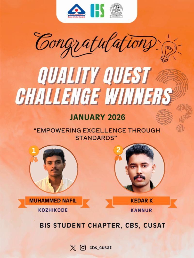 Winners of Quality Quest Challenge- January 2026