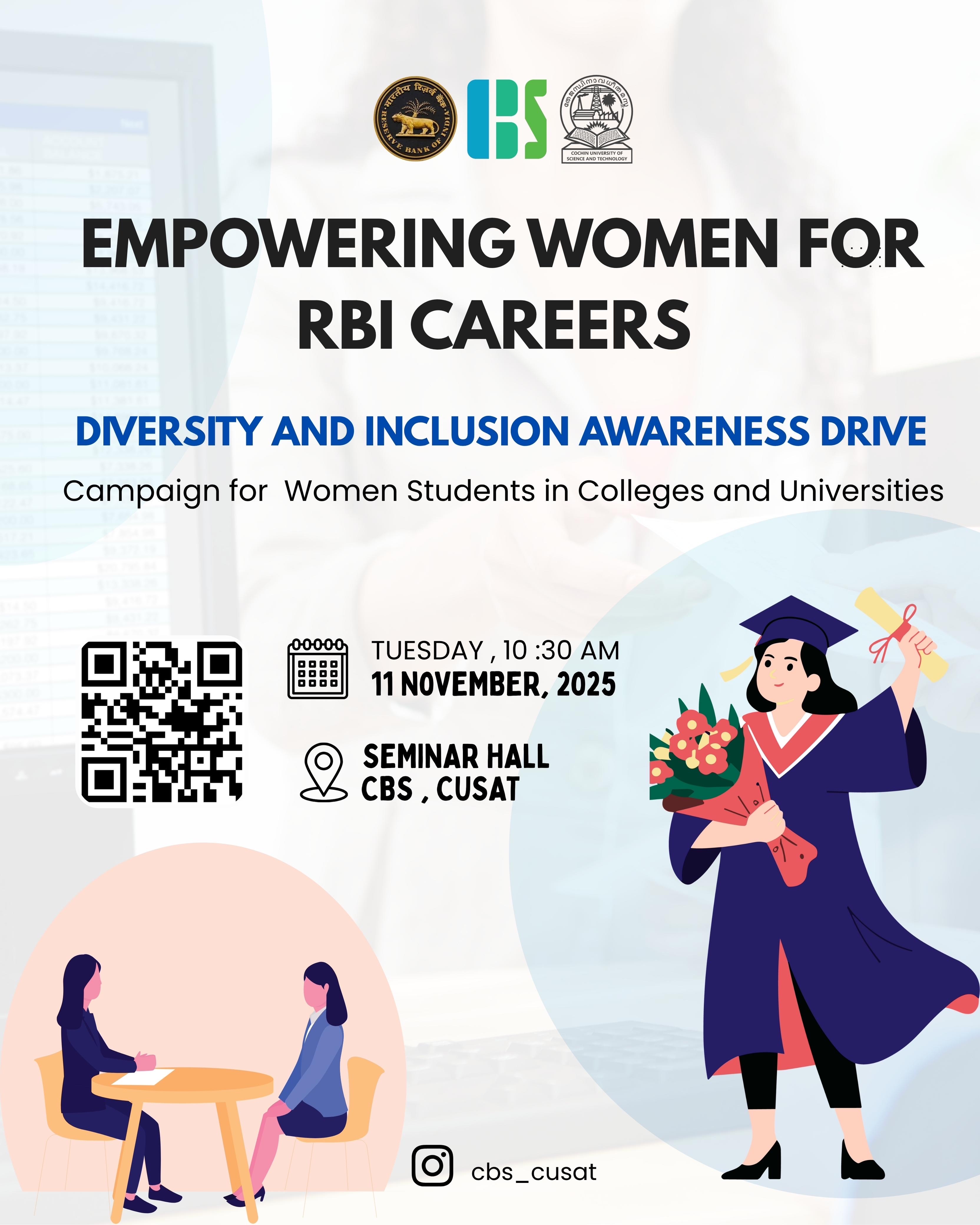 Empowering Women for RBI Careers
