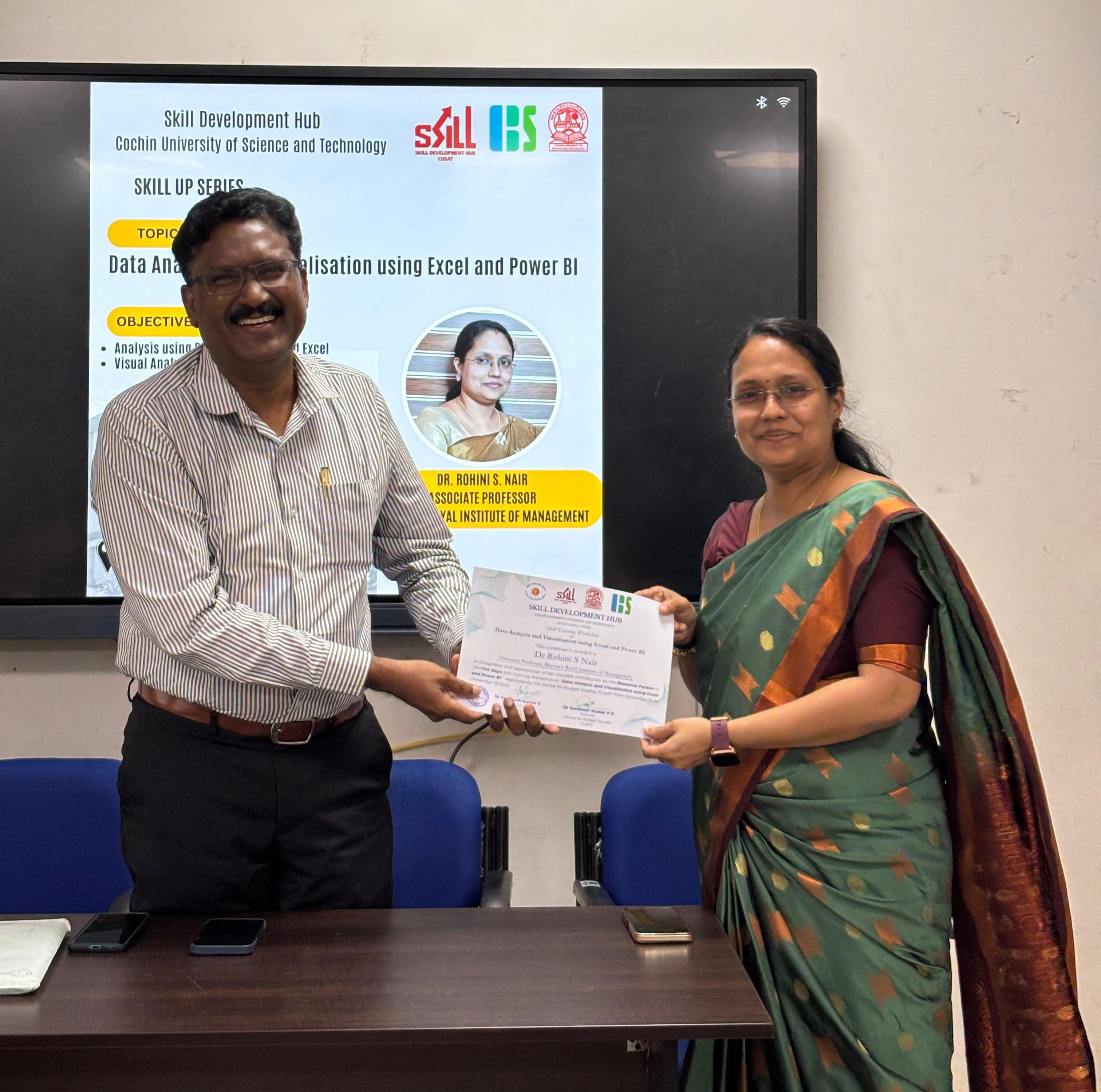 Skill Development Session on Data Analysis and Visualization using Power BI