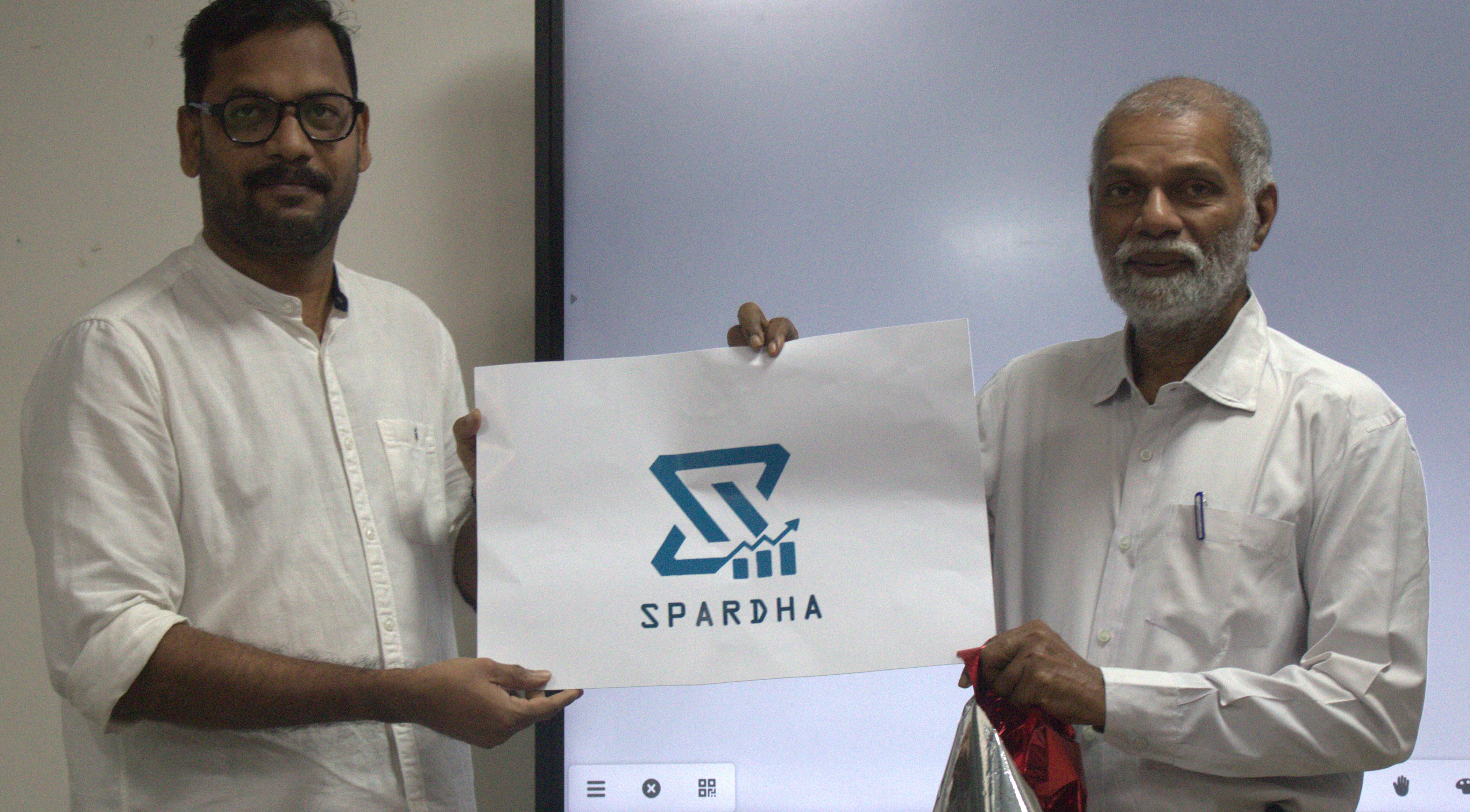 Logo reveal of Spardha 2024 - National level Academic fest