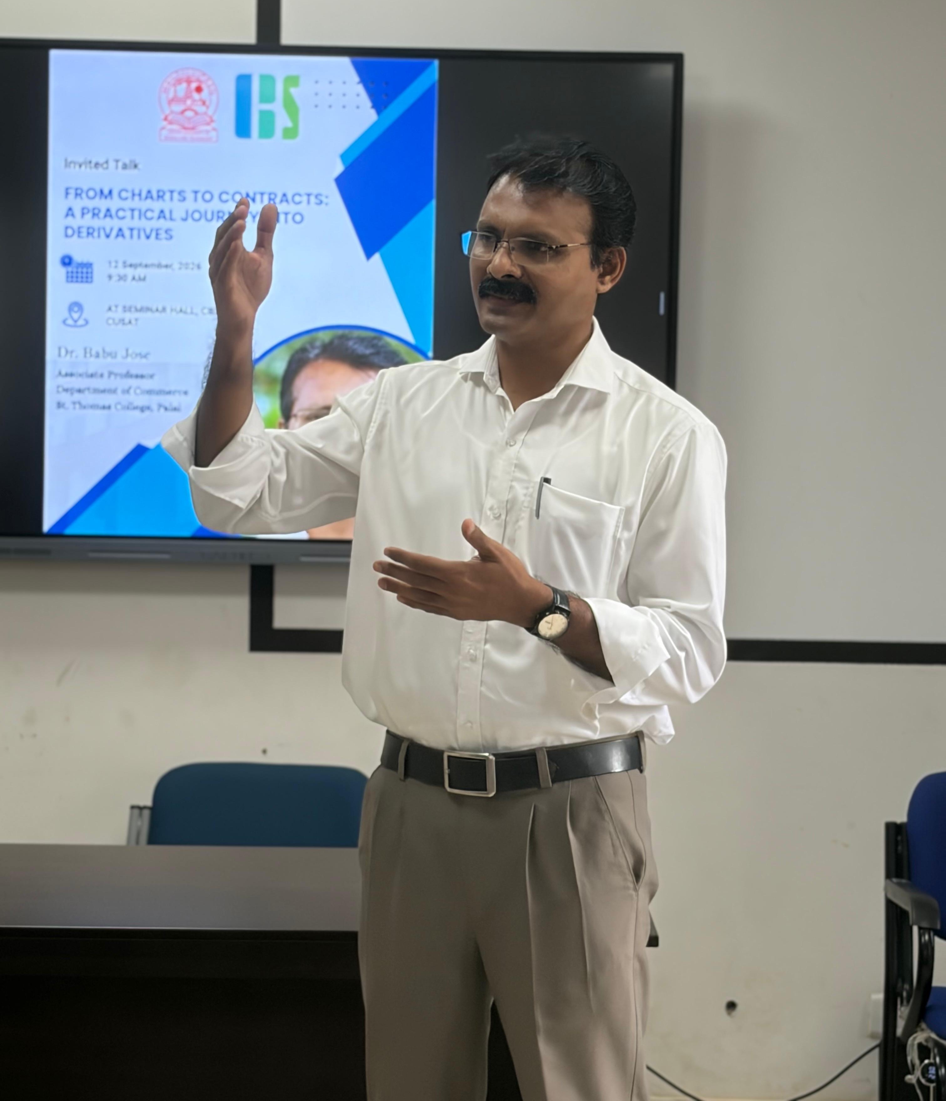 Invited Talk: From Charts to Contracts: A Practical Journey into Derivatives