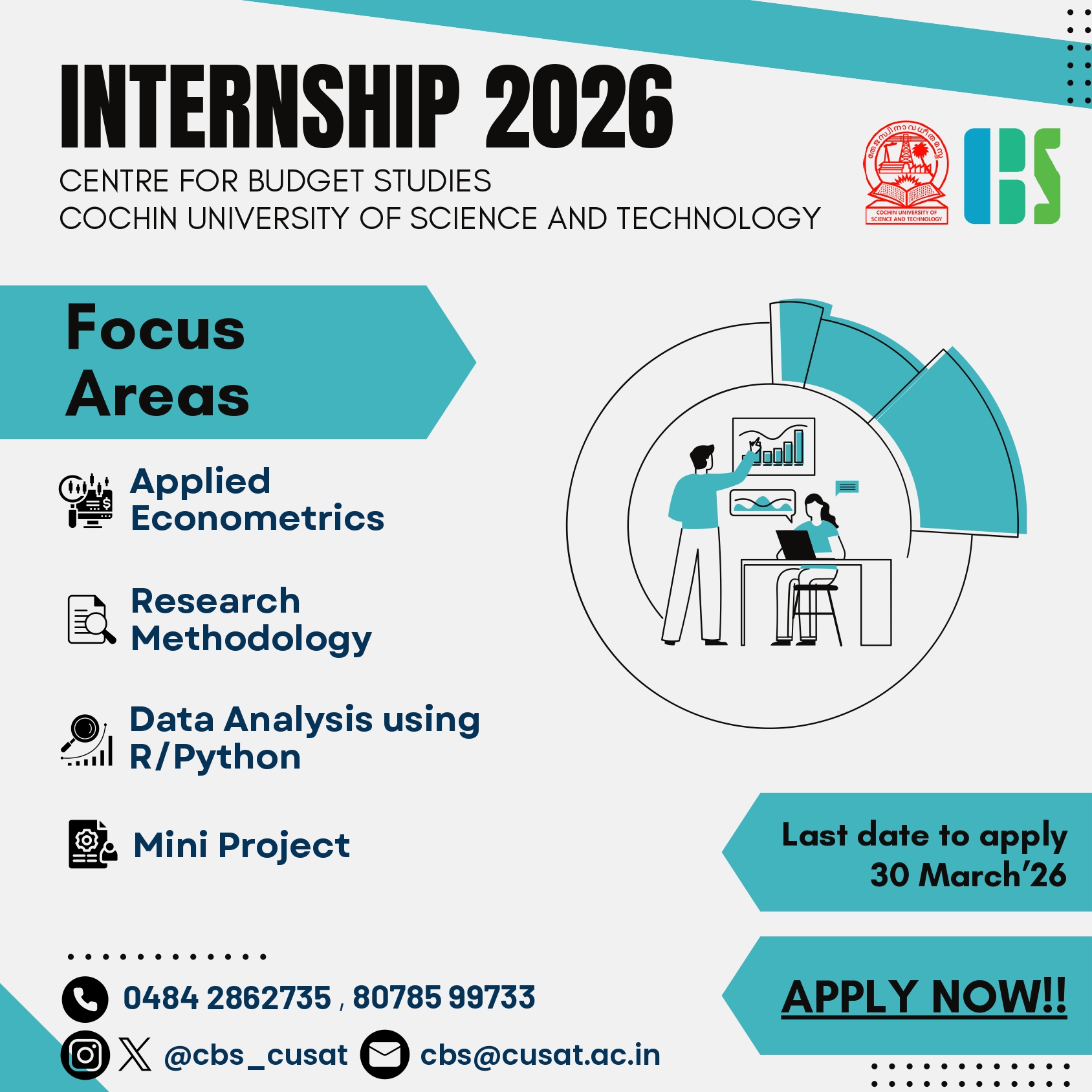 CBS Summer Internship- 2026: Call for Applications