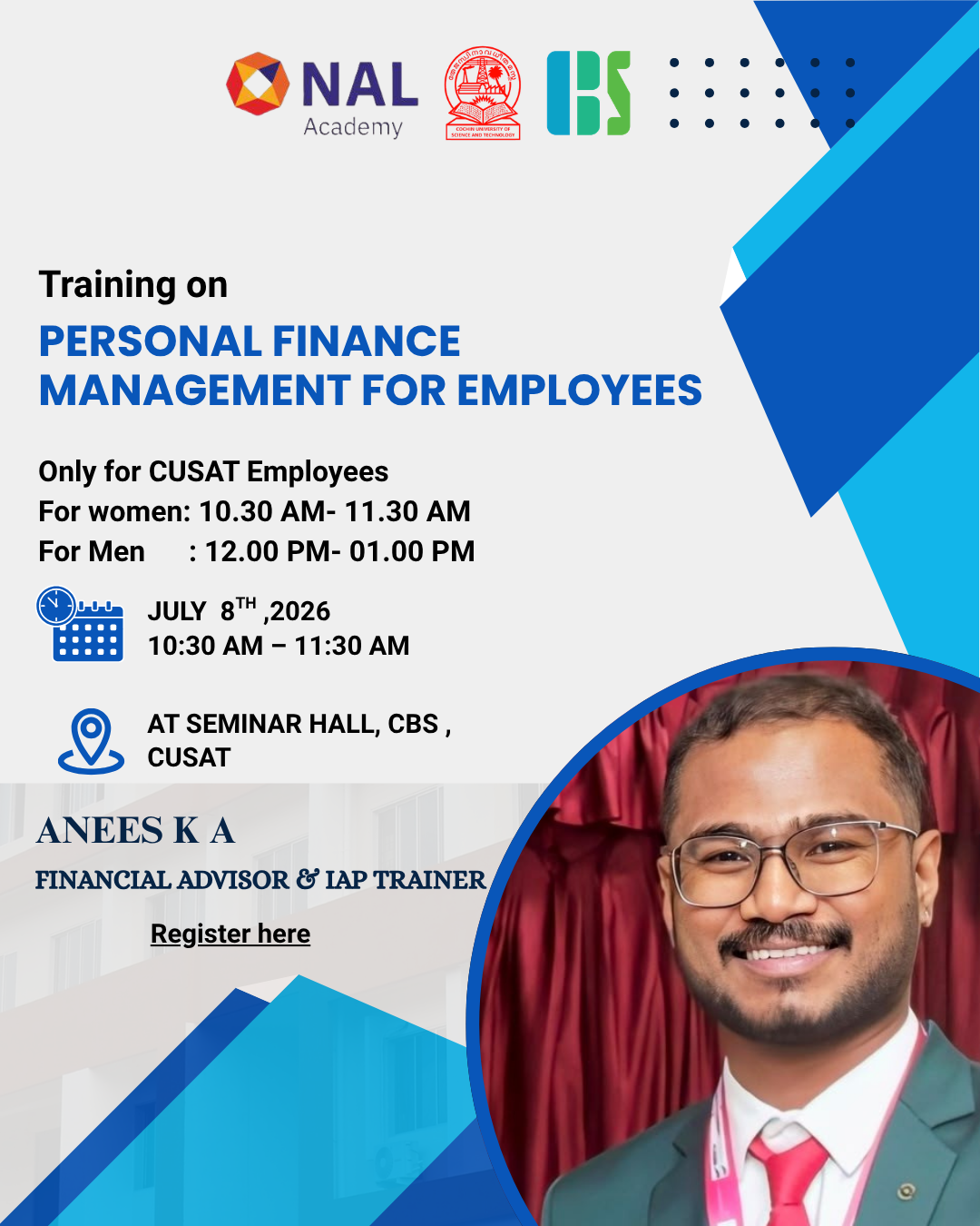 Personal Financial Management Training for Employees